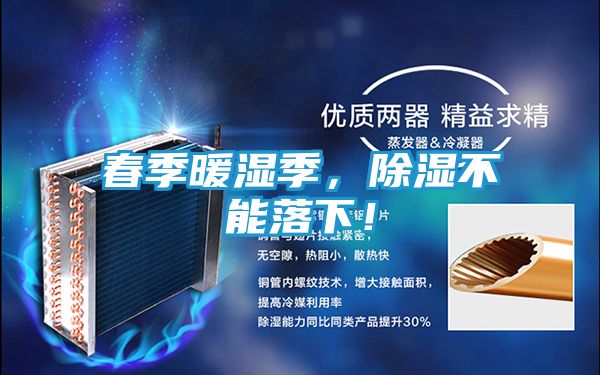春季暖湿季，除湿不能落下！