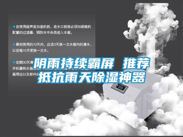 阴雨持续霸屏 推荐抵抗雨天除湿神器