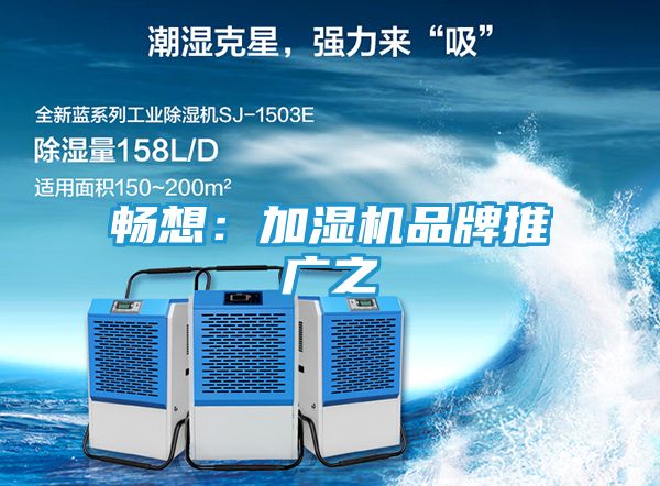 畅想：加湿机品牌推广之
