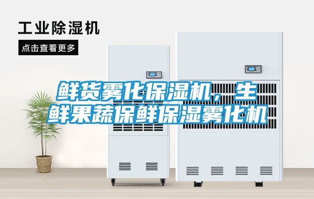 鲜货雾化保湿机，生鲜果蔬保鲜保湿雾化机