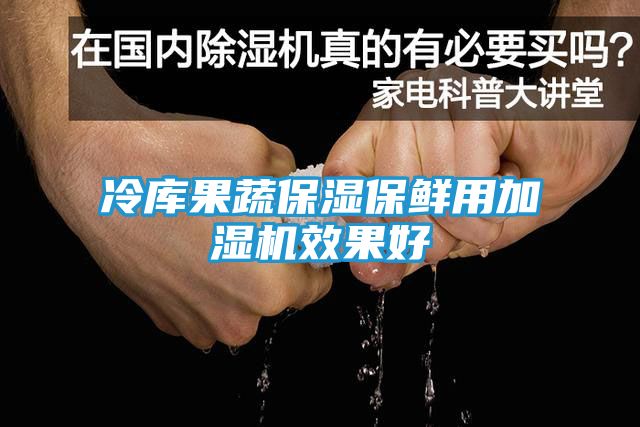 冷库果蔬保湿保鲜用加湿机效果好