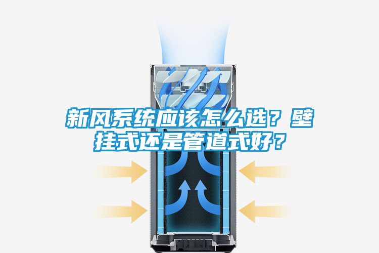 新风系统应该怎么选？壁挂式还是管道式好？