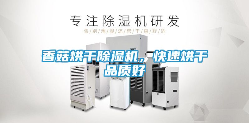 香菇烘干除湿机，快速烘干品质好