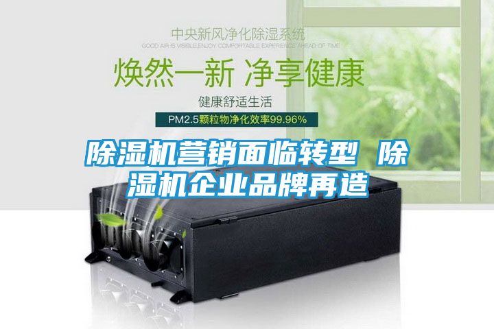 除湿机营销面临转型 除湿机企业品牌再造