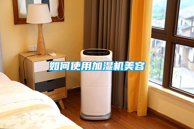 如何使用加湿机美容