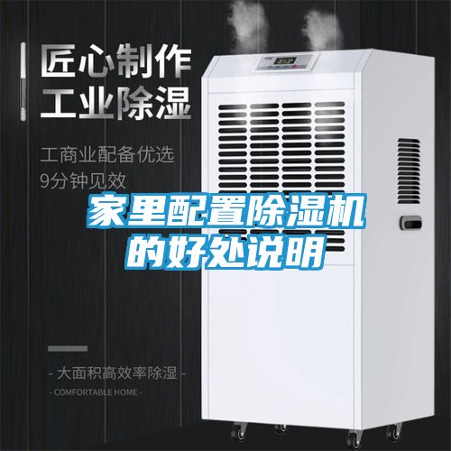 家里配置除湿机的好处说明