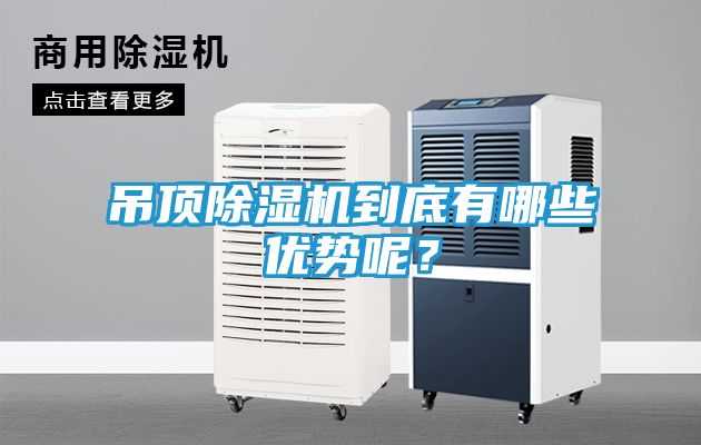 吊顶除湿机到底有哪些优势呢？