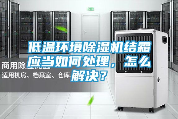 低温环境除湿机结霜应当如何处理，怎么解决？