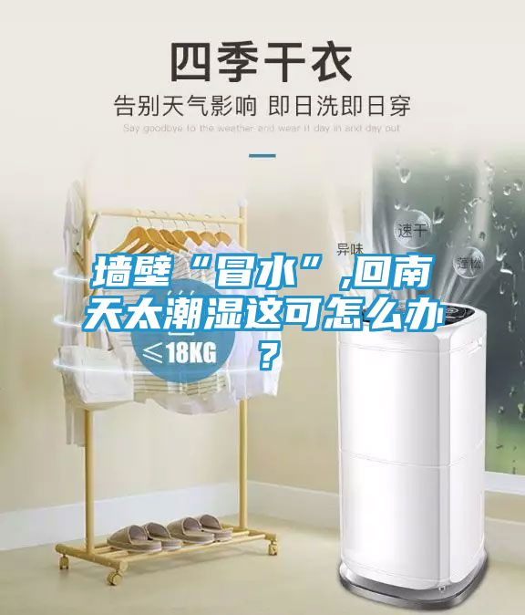 墙壁“冒水”,回南天太潮湿这可怎么办？