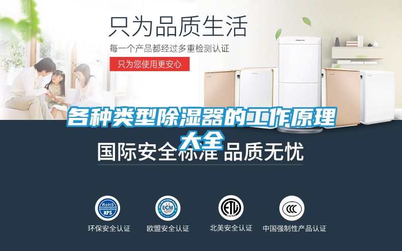 各种类型除湿器的工作原理大全