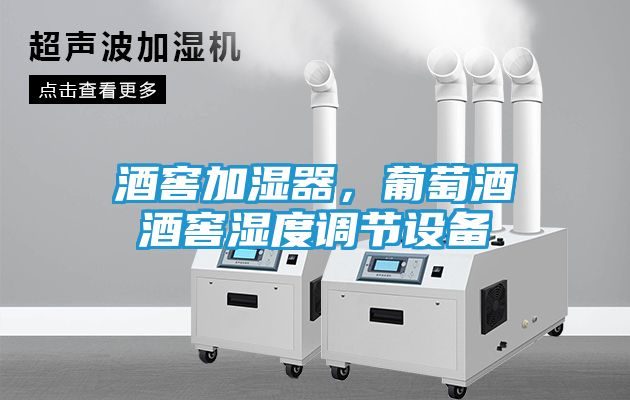 酒窖加湿器，葡萄酒酒窖湿度调节设备