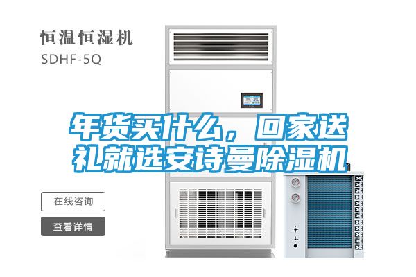 年货买什么，回家送礼就选安诗曼除湿机