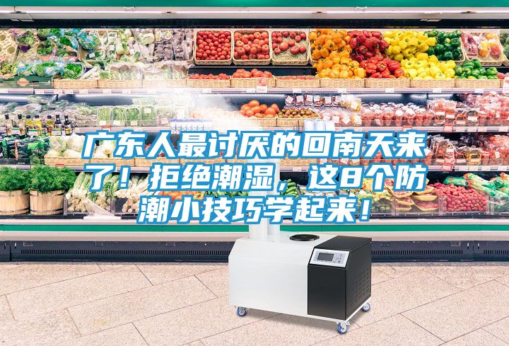 广东人最讨厌的回南天来了！拒绝潮湿，这8个防潮小技巧学起来！