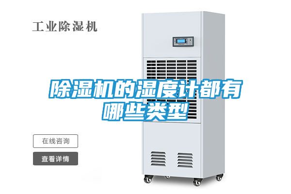 除湿机的湿度计都有哪些类型