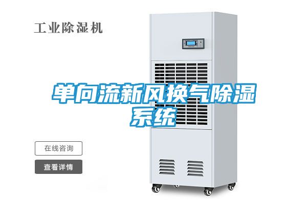 单向流新风换气除湿系统