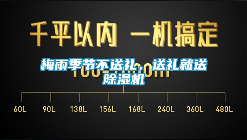 梅雨季节不送礼，送礼就送除湿机