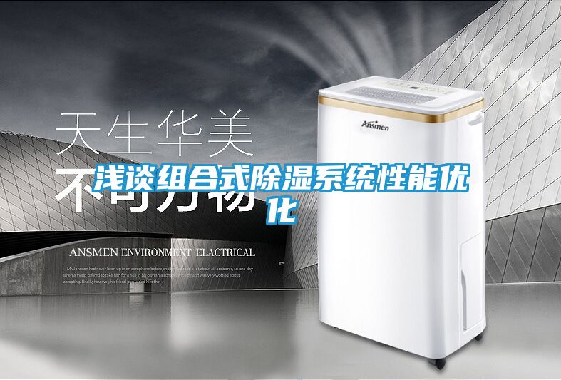 浅谈组合式除湿系统性能优化
