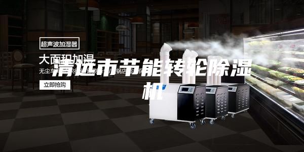 清远市节能转轮除湿机