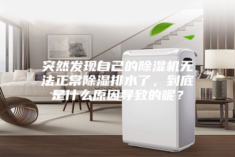 突然发现自己的除湿机无法正常除湿排水了，到底是什么原因导致的呢？