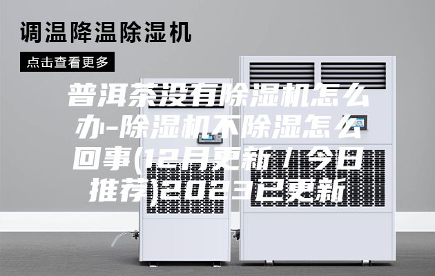 普洱茶没有除湿机怎么办-除湿机不除湿怎么回事(12月更新/今日推荐)2023已更新