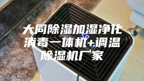 大同除湿加湿净化消毒一体机+调温除湿机厂家