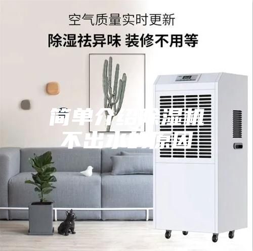 简单介绍除湿机不出水的原因