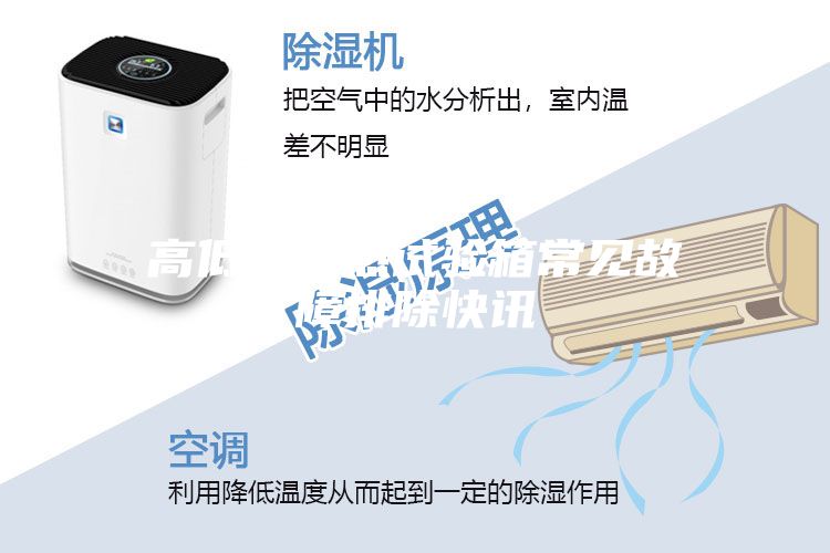 高低温湿热试验箱常见故障排除快讯