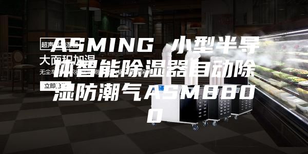 ASMING 小型半导体智能除湿器自动除湿防潮气ASM8800