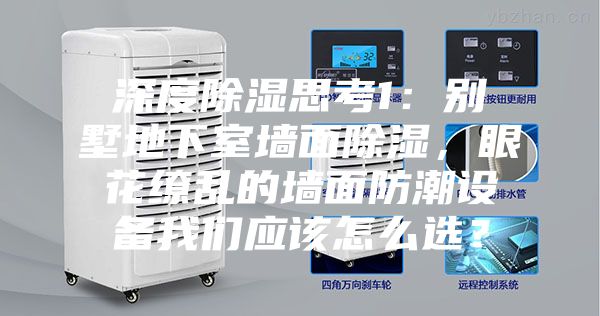 深度除湿思考1：别墅地下室墙面除湿，眼花缭乱的墙面防潮设备我们应该怎么选？