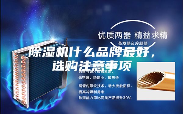 除湿机什么品牌最好，选购注意事项