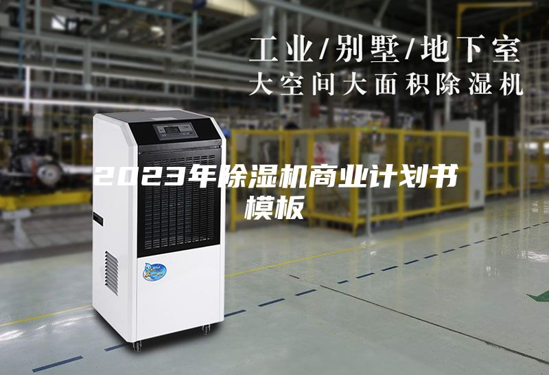 2023年除湿机商业计划书模板