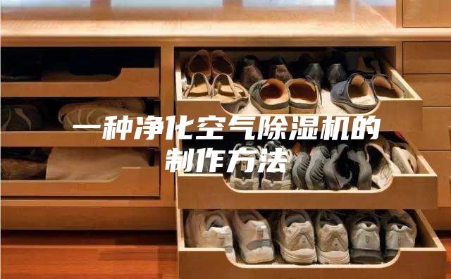 一种净化空气除湿机的制作方法