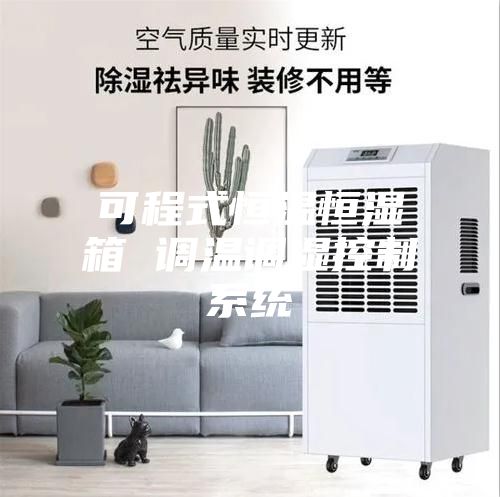 可程式恒温恒湿箱 调温调湿控制系统