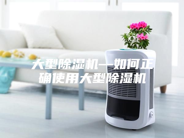 大型除湿机—如何正确使用大型除湿机
