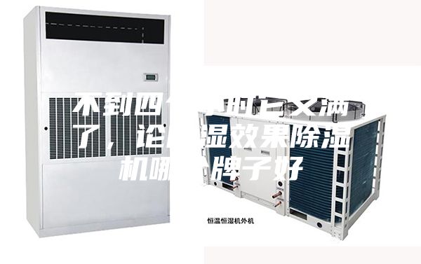 不到四个小时它又满了，论除湿效果除湿机哪个牌子好