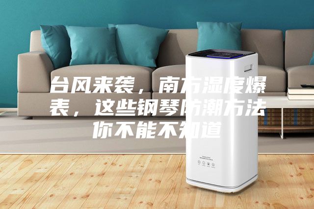 台风来袭，南方湿度爆表，这些钢琴防潮方法你不能不知道