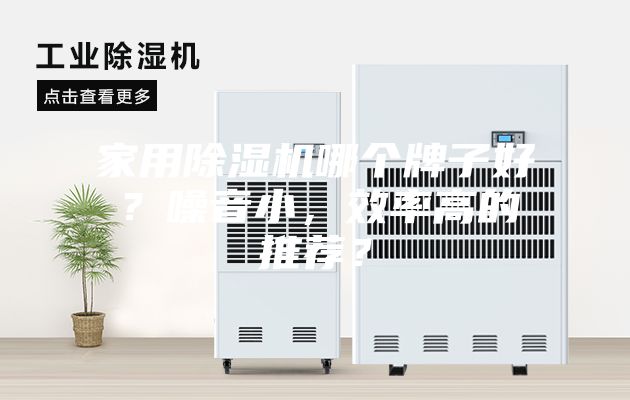 家用除湿机哪个牌子好？噪音小，效率高的推荐？