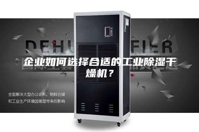 企业如何选择合适的工业除湿干燥机？