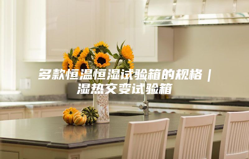 多款恒温恒湿试验箱的规格｜湿热交变试验箱