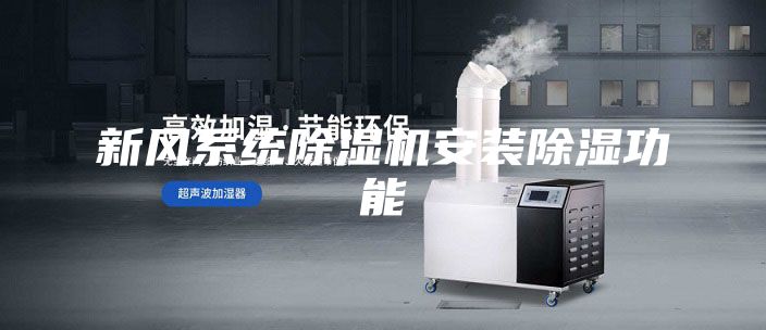 新风系统除湿机安装除湿功能