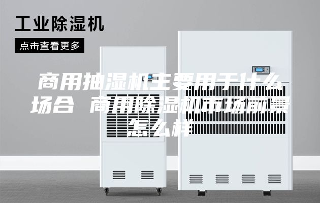 商用抽湿机主要用于什么场合 商用除湿机市场前景怎么样