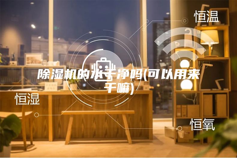 除湿机的水干净吗(可以用来干嘛)