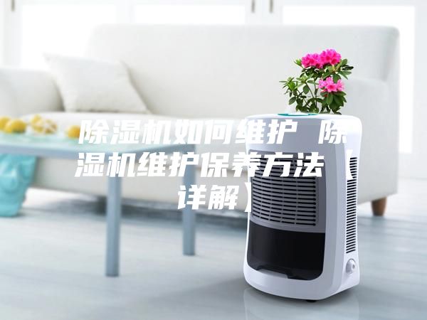 除湿机如何维护 除湿机维护保养方法【详解】