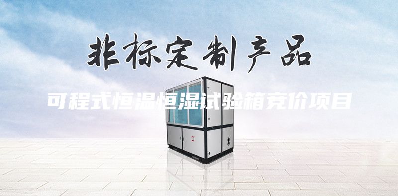 可程式恒温恒湿试验箱竞价项目