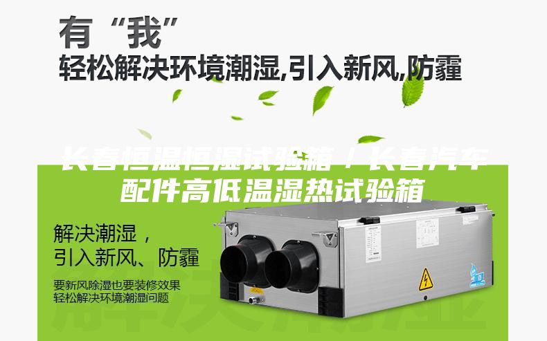 长春恒温恒湿试验箱／长春汽车配件高低温湿热试验箱