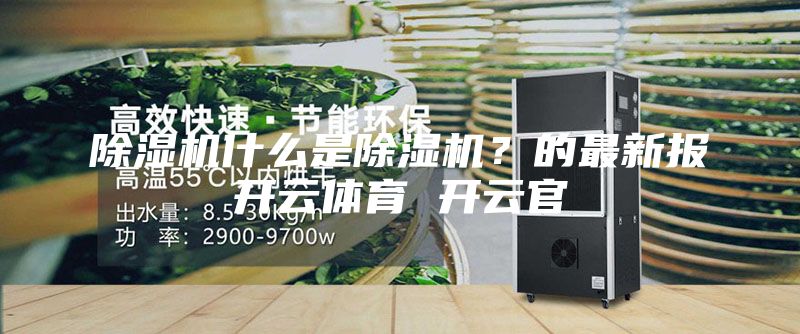 除湿机什么是除湿机？的最新报开云体育 开云官