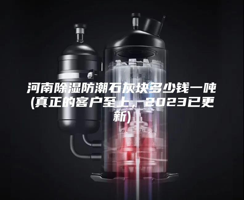 河南除湿防潮石灰块多少钱一吨(真正的客户至上，2023已更新)