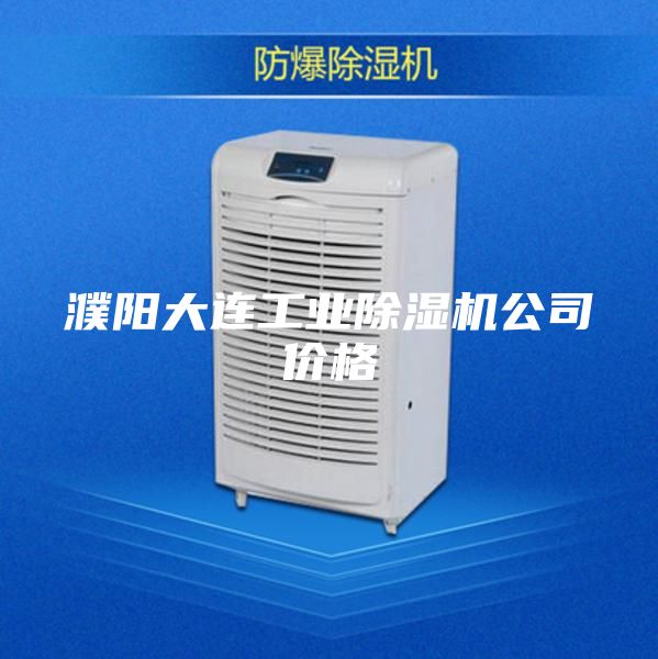 濮阳大连工业除湿机公司价格