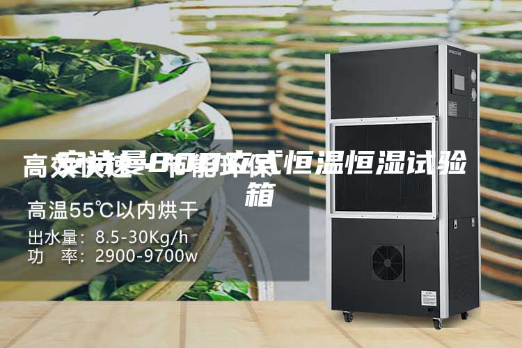 安诗曼80D立式恒温恒湿试验箱