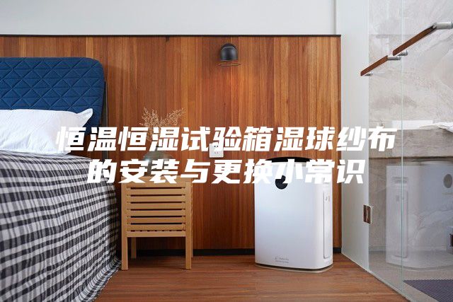 恒温恒湿试验箱湿球纱布的安装与更换小常识